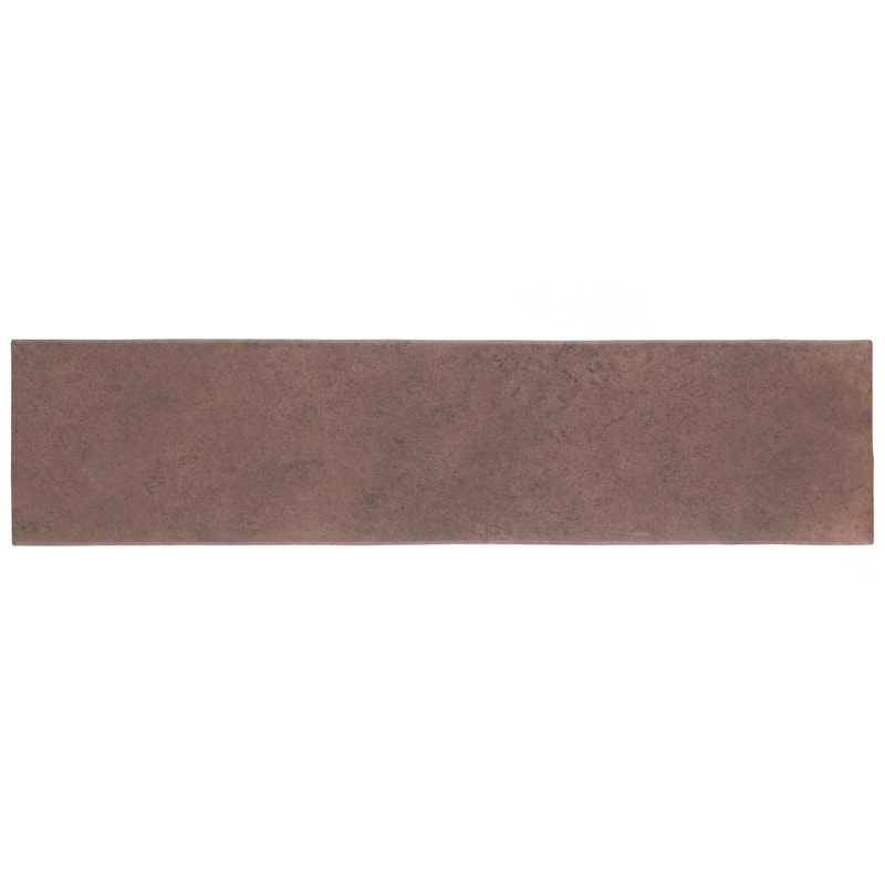 Merola Tile Heritage Wine 2-3/8" x 9-5/8" Porcelain Floor and Wall Tile