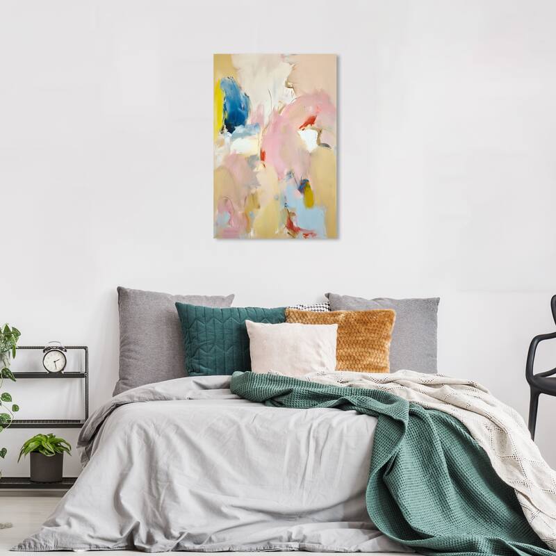Wynwood Studio Abstract Tasty Brown and Tan Modern & Contemporary Wall Art Canvas Print - 36 x 24