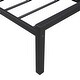 preview thumbnail 43 of 43, Full Size House Shaped Metal Platform Bed with Drawers
