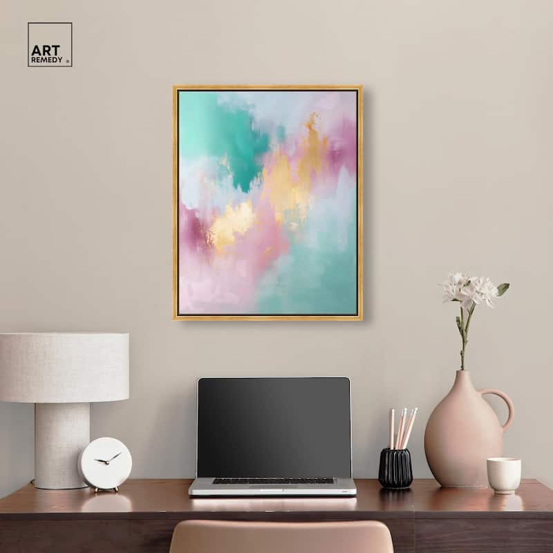 Pastel Dreams Mist Canvas by Art Remedy