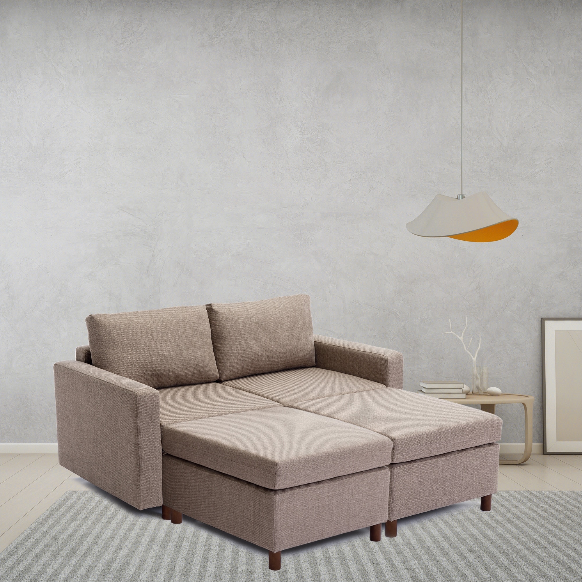 Lounge lovers deals linen sofa