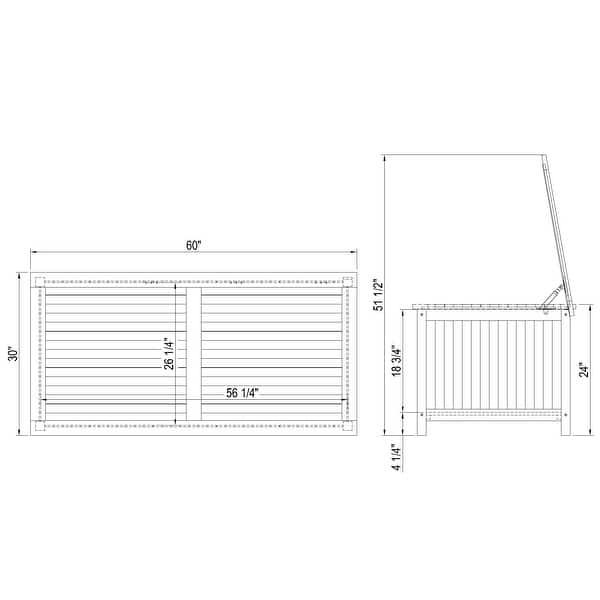 Cambridge Casual Kikori 60-inch Outdoor Teak Storage Box