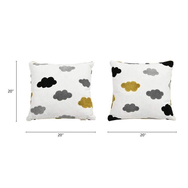 Jennifer Taylor Home La Broderie Accent Throw Pillow