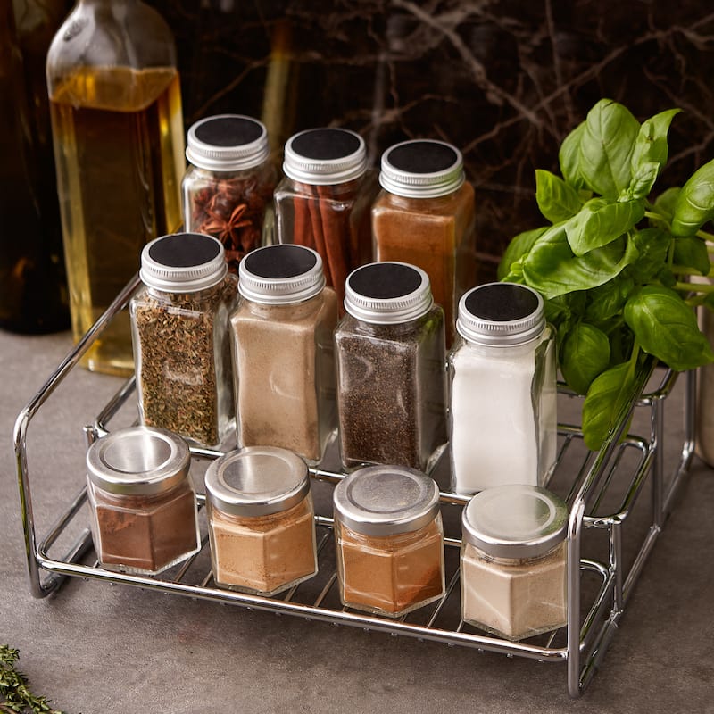 3 Tier Can Rack/Spice Jar Organizer - 11x9x5"