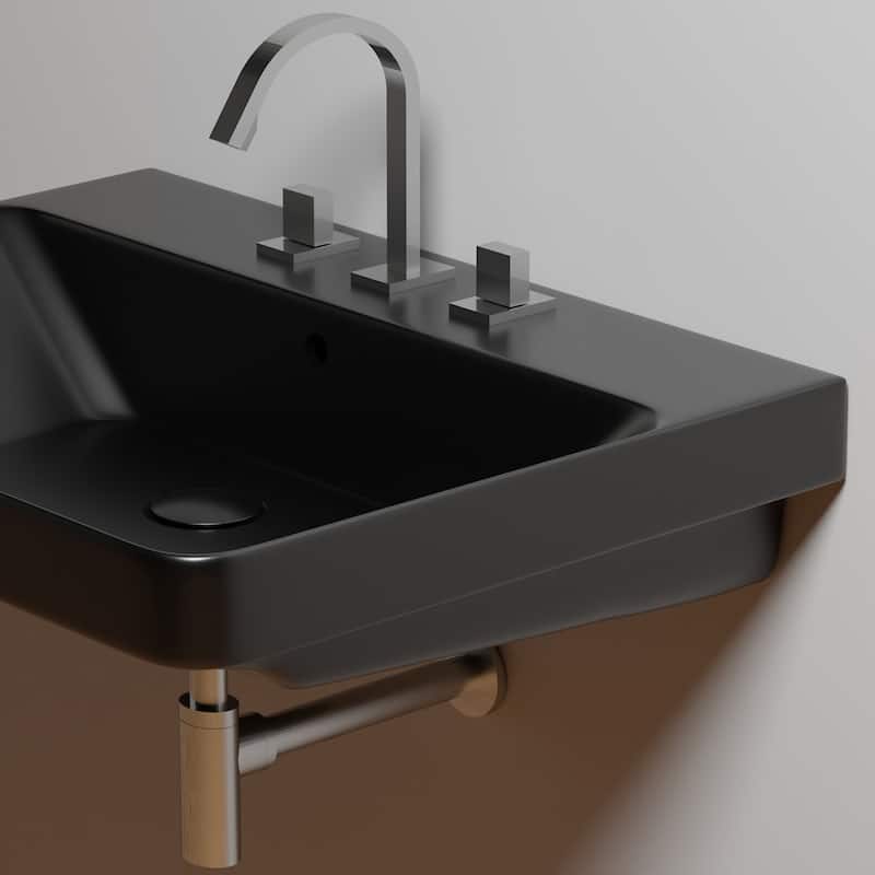 WS Bath Collections Luxury 60.03 Luxury 23-13/16" Rectangular Ceramic