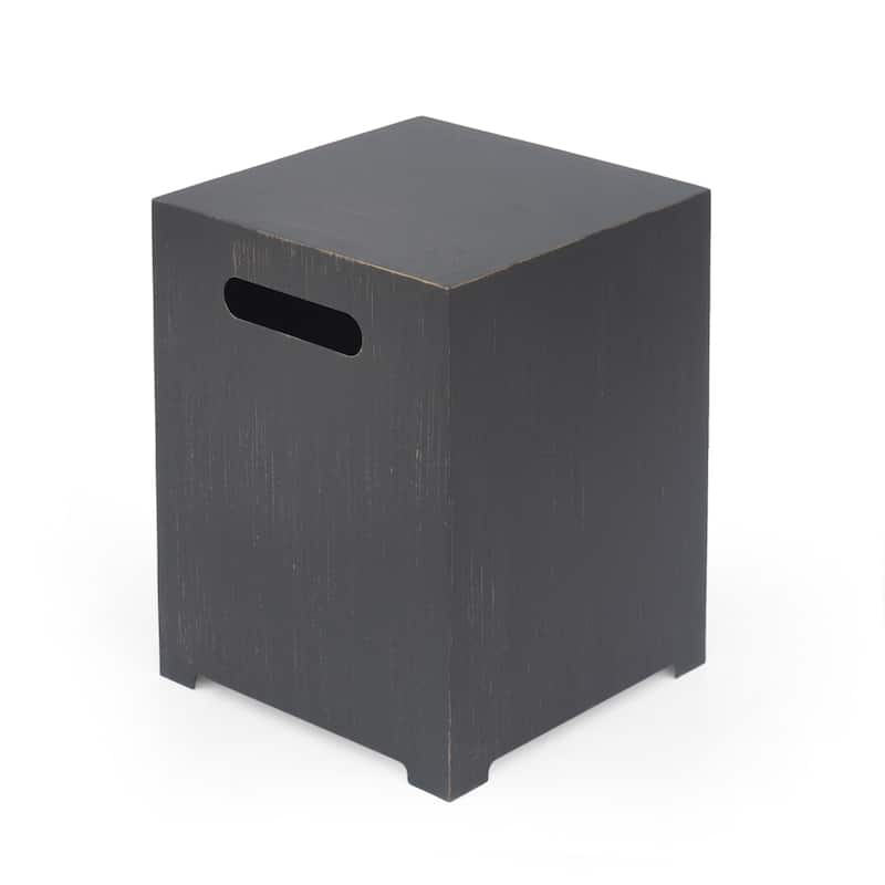 Wellington Outdoor 40-Inch Square Fire Pit with Tank Holder by Christopher Knight Home - 40.00" W x 40.00" D x 13.50" H