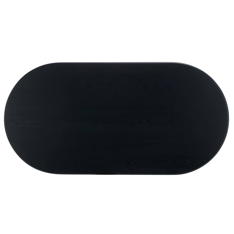 SAFAVIEH Chakun Oval Top Coffee Table - 47"W x 24"D x 18"H