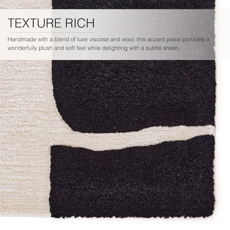 Utopian Handmade Abstract Area Rug