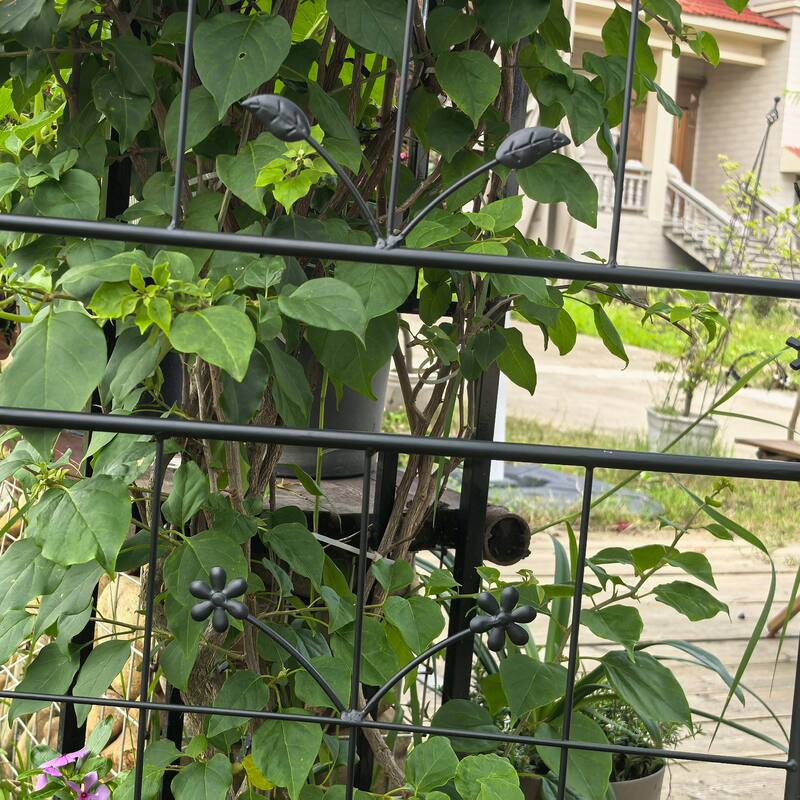 Metal Garden Trellis, 2 Pack Metal Trellis for Climbing Plants, Indoor/Outdoor Plant Trellis for Potted Plants House Plants