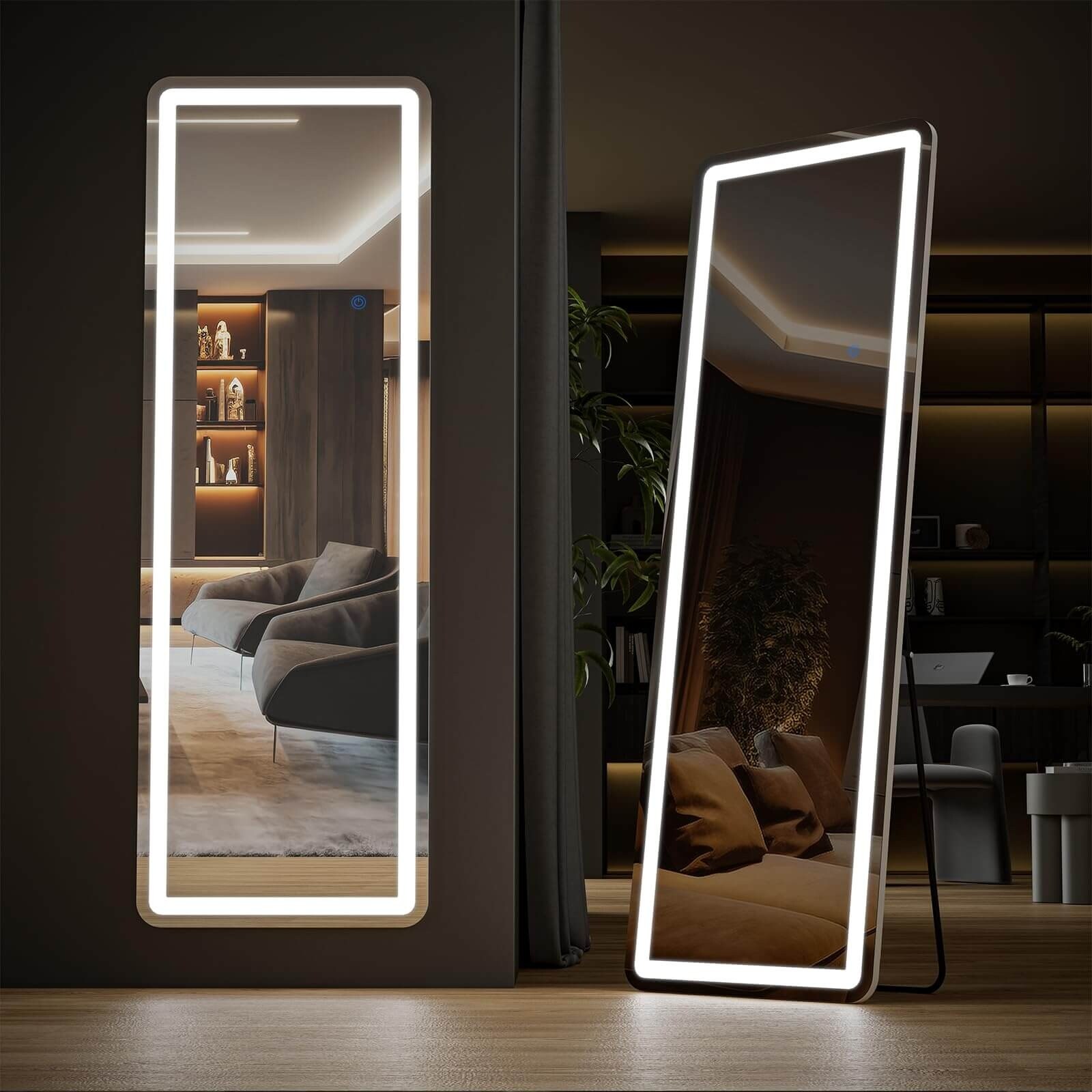 Illuminated floor mirror 2025