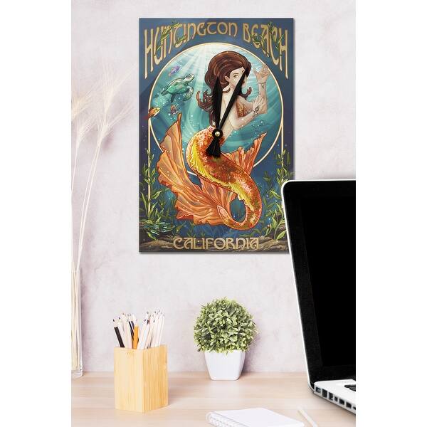 Shop Huntington Beach California Mermaid Lantern Press