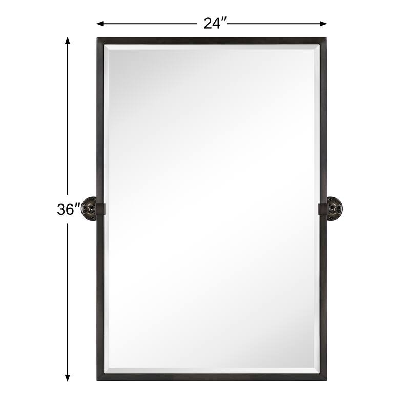 Blakley Rectangle Metal Wall Mirror