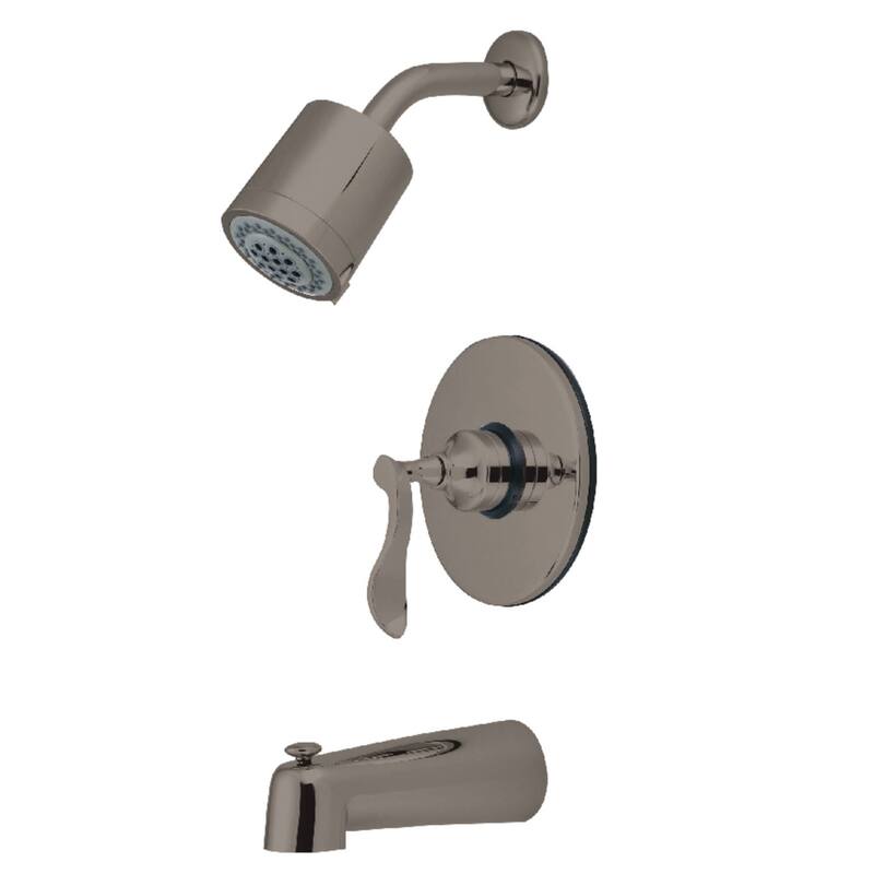 Kingston Brass Century Tub and Shower Trim Package with 1.8 GPM Single