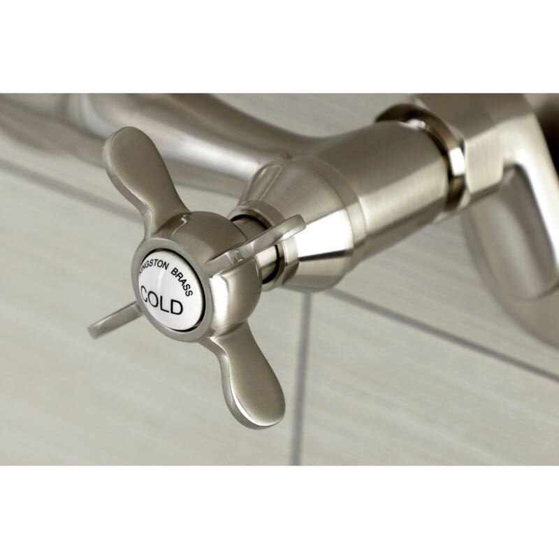 Kingston Two-Handle Wall Mount Bar Faucet