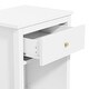 preview thumbnail 39 of 37, Spacious Kids Nightstand with Drawer and Shelf