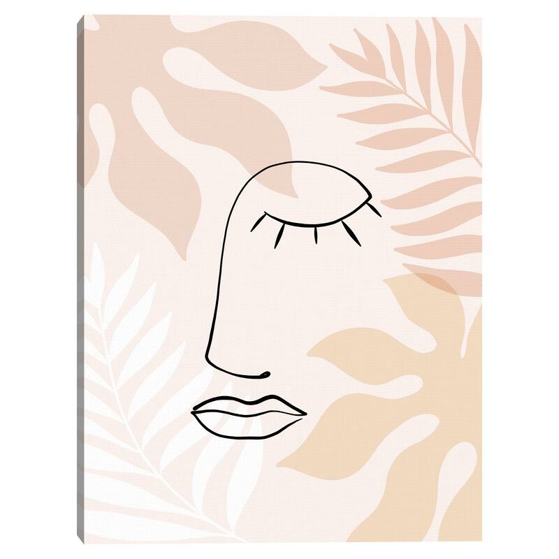 Power Nap in Nature Canvas Art Print