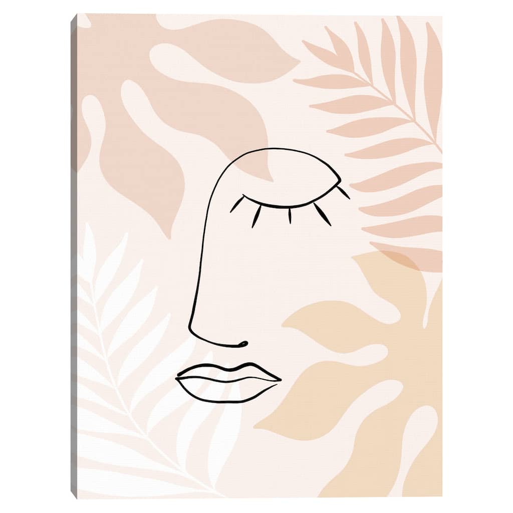 Power Nap in Nature Canvas Art Print