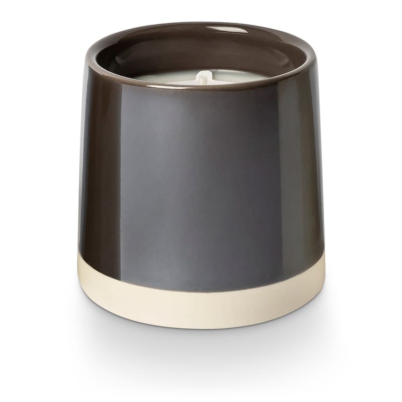 ILLUME Noble Autumn Woodfire Candle - Shine Ceramic