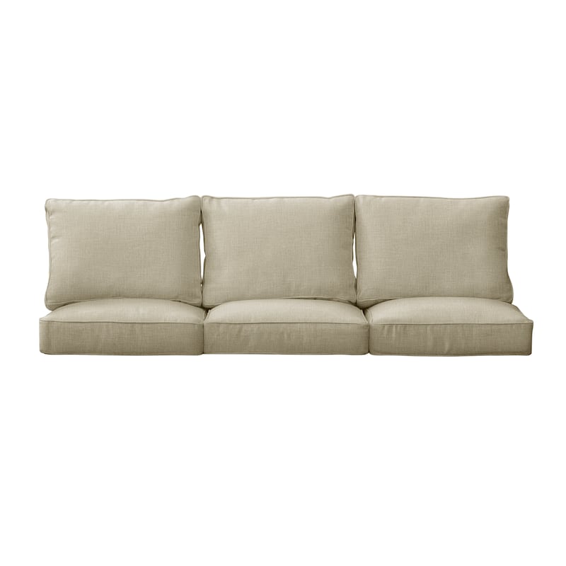 Sorra Home Indoor/Outdoor Deep Seating Sofa Cushion Set