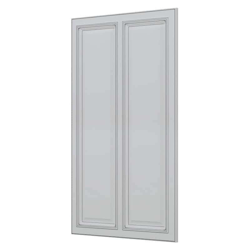 Sunny Wood Riley 24" x 42" Decorative Panels - White