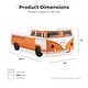 preview thumbnail 20 of 25, Furniture of America Bobby Novelty Twin Peace Bus Kid Platform Bed with LED Headlights and Sound Functions