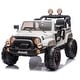 preview thumbnail 21 of 78, 24V Electric Kids Ride-On Vehicle, Parent-Controlled Car with Adjustable Speeds, Pull Rod, Storage & LED Lights White