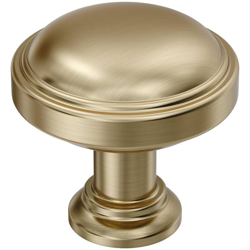 Amerock BP37720 Enlivity 1-1/4" Mushroom Cabinet Knob - Golden Champagne
