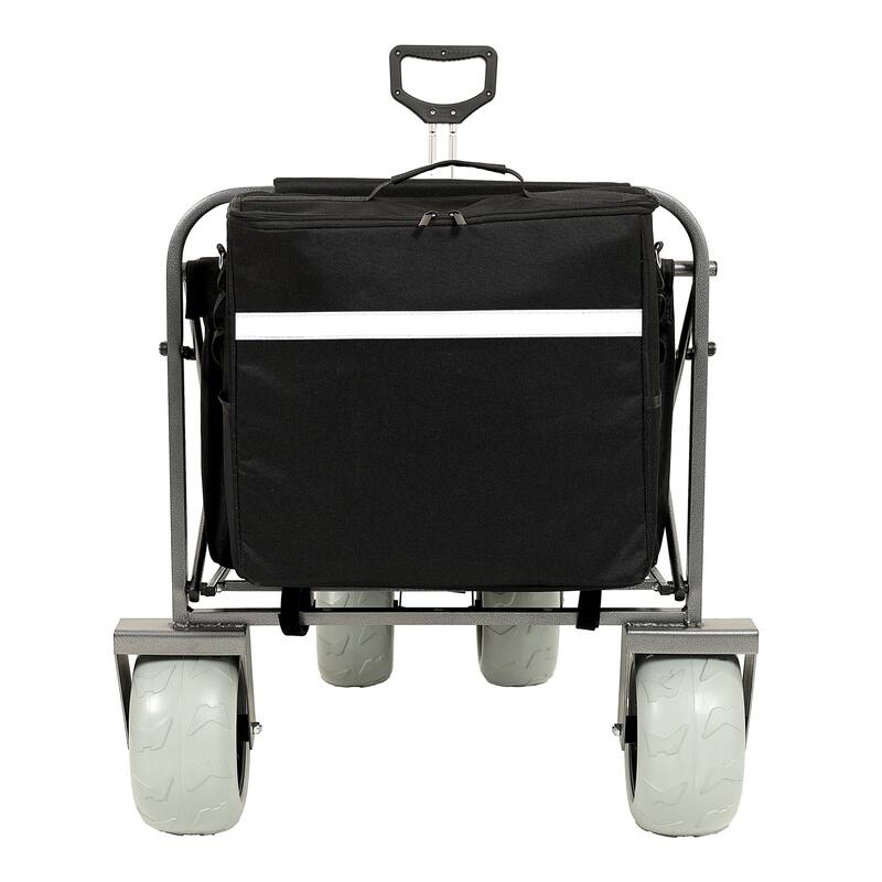 All Terrain Steel Frame Trolley with Pneumatic Tires