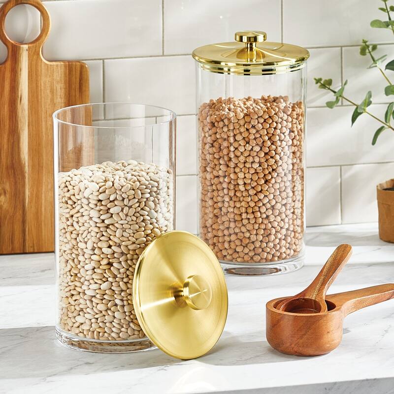 mDesign Clarity Airtight Canisters Bed Bath & Beyond 39551773