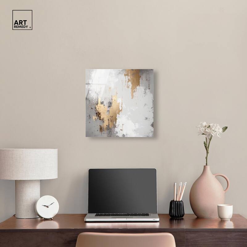 Ghostly Glimmer I Acrylic by Art Remedy, Ready to Hang