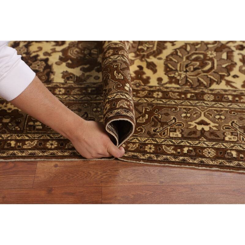 Anatolian Turkish Vintage Area Rug Handmade Wool Carpet - 6'4" X 9'5"