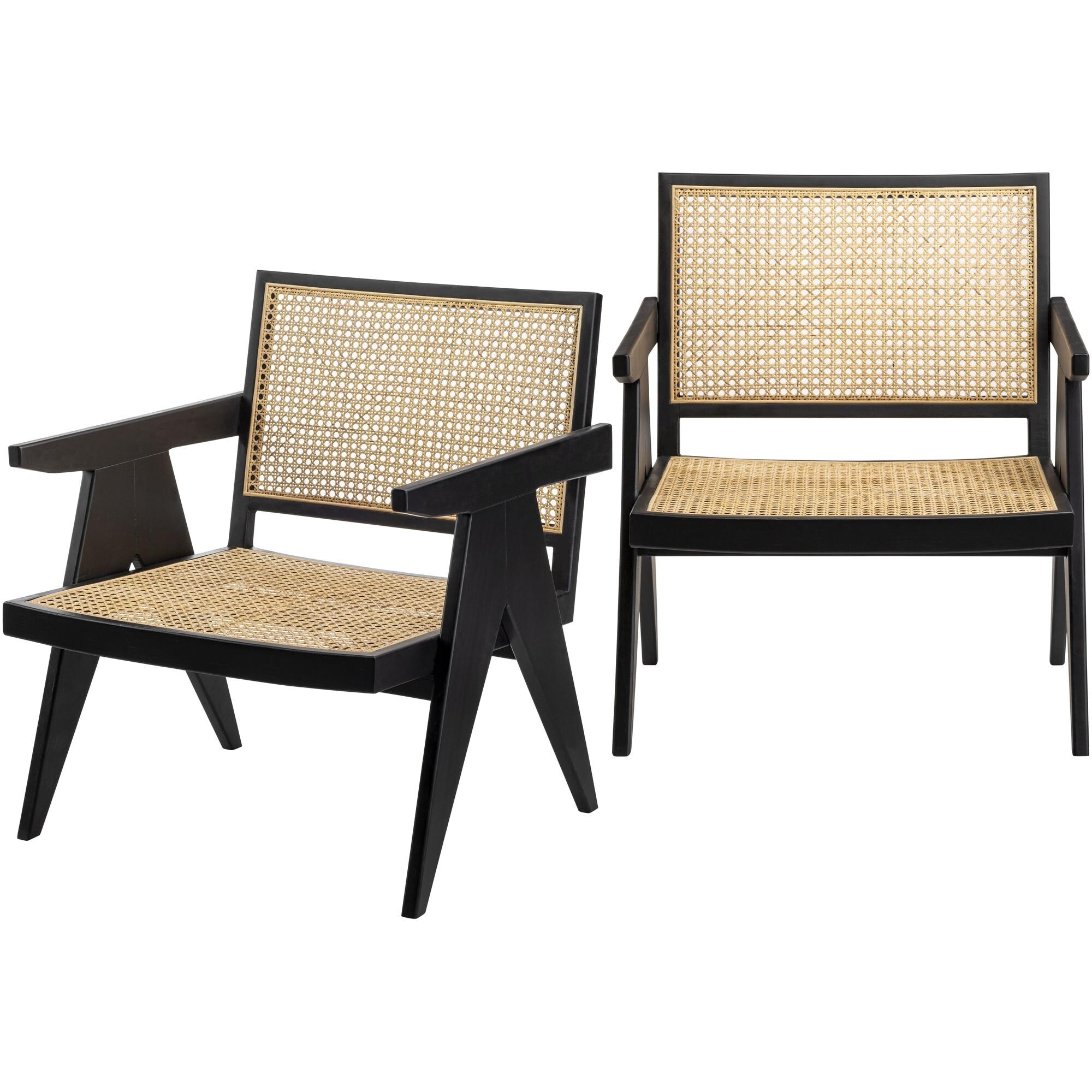 Hand cane lounge chair discount