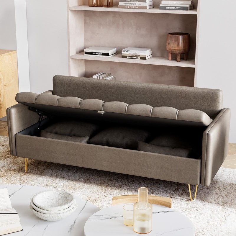 Three-seater sofa - Grey
