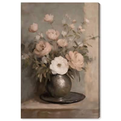 Porcelain Pink Canvas by Art Remedy, Gallery Wrapped