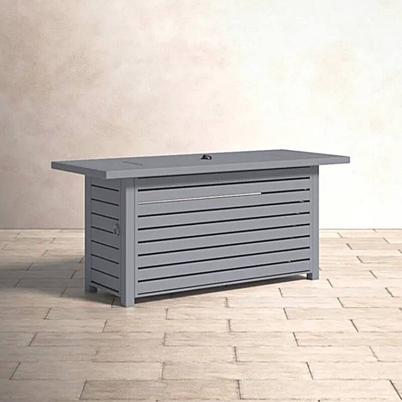 Living Source International Fire Pit Table with Lid