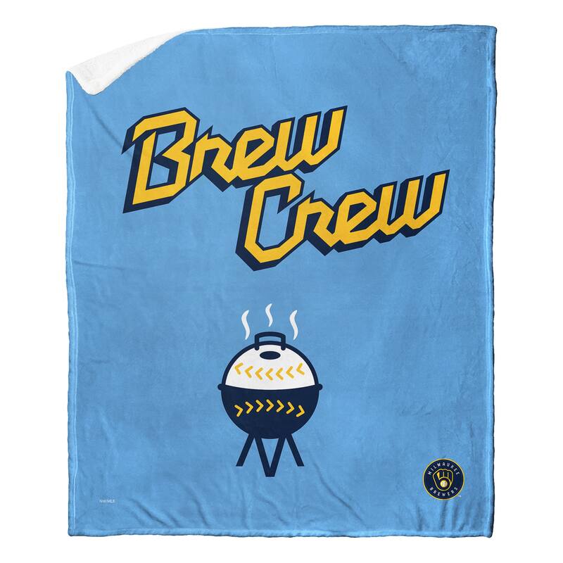 MLB City Connect Silk Touch Sherpa Throw Blanket