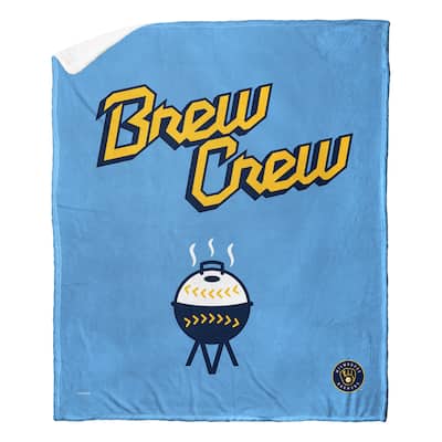 MLB City Connect Silk Touch Sherpa Throw Blanket
