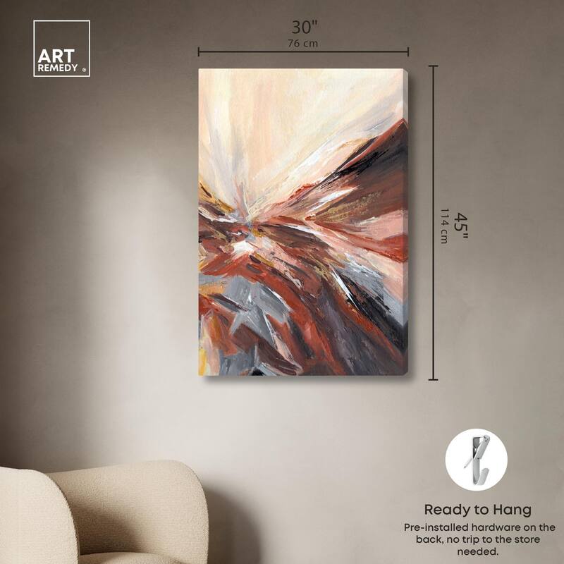 Terra Mystica II Canvas by Art Remedy, Gallery Wrapped