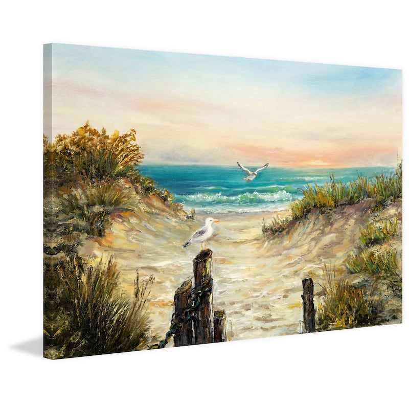 Fun Times Print on Wrapped Canvas
