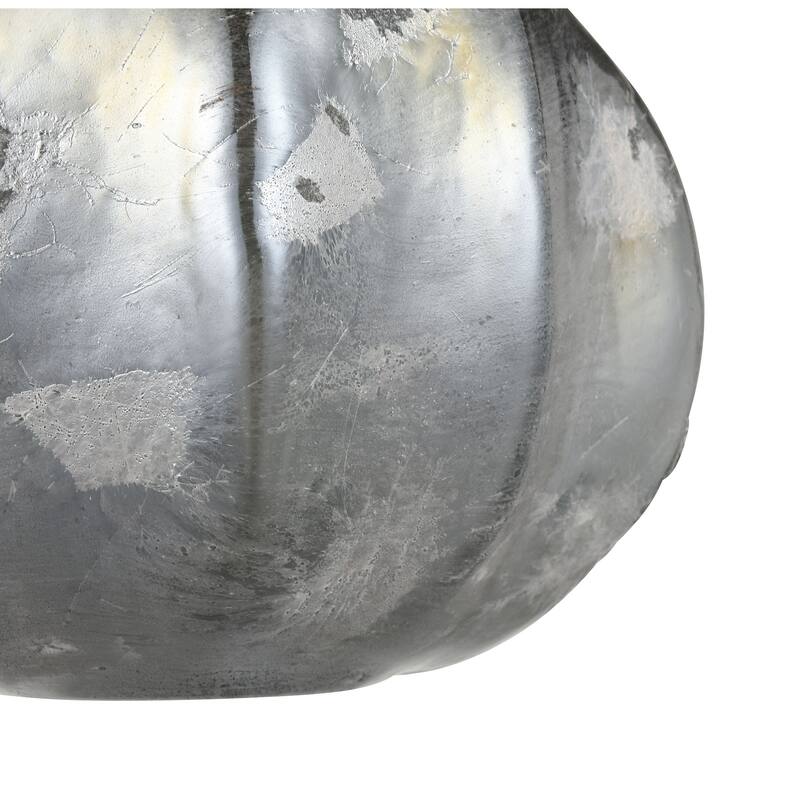 Elk Home Regard Metallic Silver Glass 9 Inch Wide Vase
