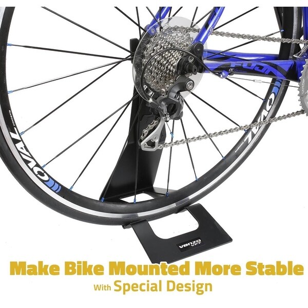 2 bike bicycle floor rack stand