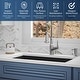 preview thumbnail 3 of 15, Karran Undermount Quartz Single-bowl Kitchen Sink