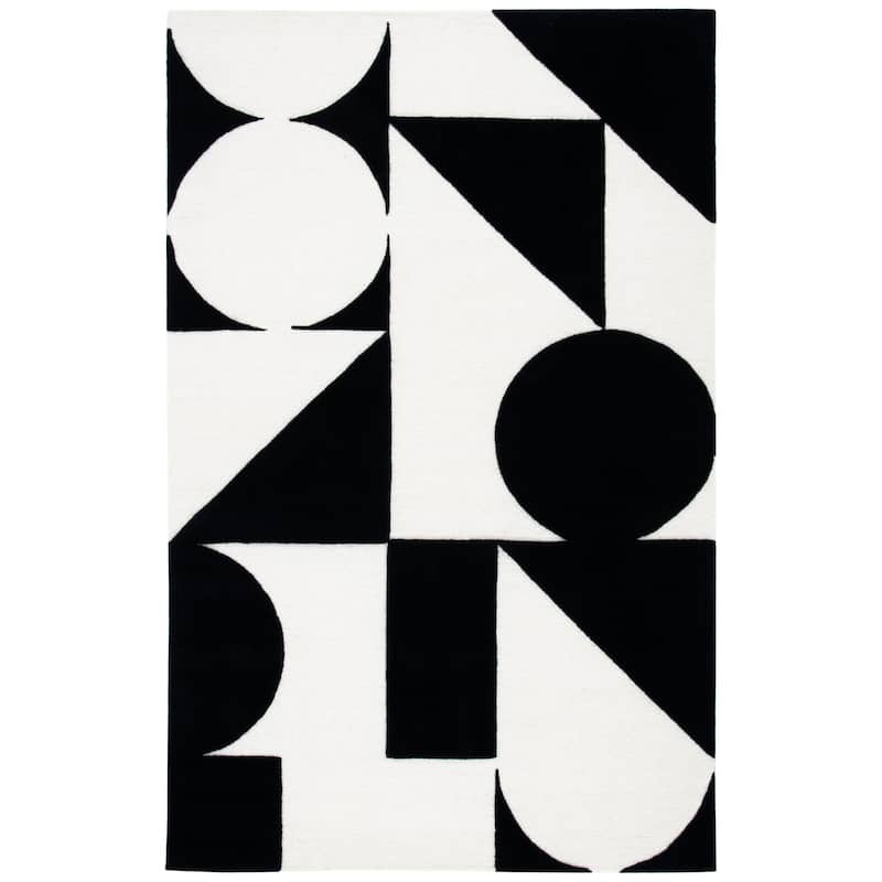 SAFAVIEH Handmade Rodeo Drive Rhianna Mid-Century Modern Wool Rug