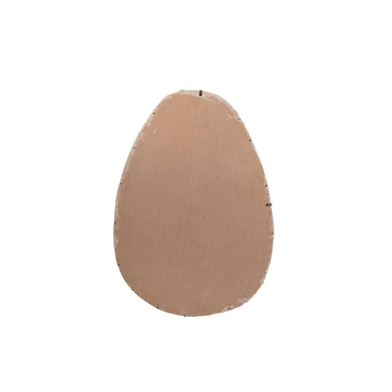 Paper Mache Round Mirror