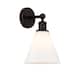 Option Oil Rubbed Bronze / Matte White