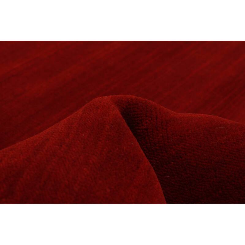 Kashkuli Gabbeh Red Rug 2'5" x 6'5" - 2'5 x 6'5