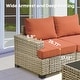 preview thumbnail 60 of 62, XIZZI 8-Piece Patio Wicker Furniture Conversation Set with Coffee Table
