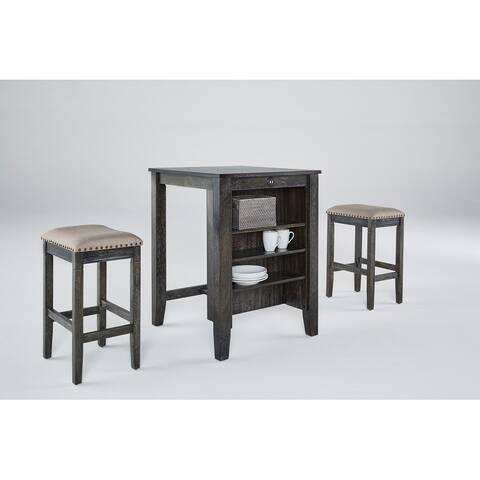 Tapas Counter Table and 2 Stools 3-piece Set