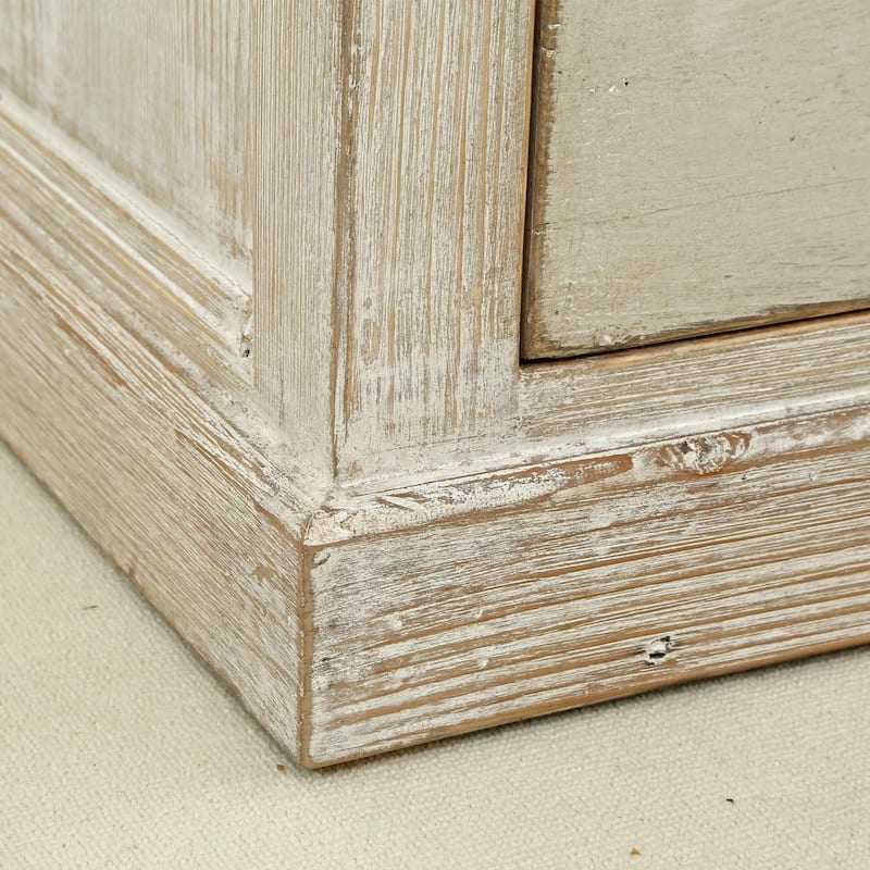 Artissance Reclaimed Shandong 5 Drawer Dresser, Antique Off White