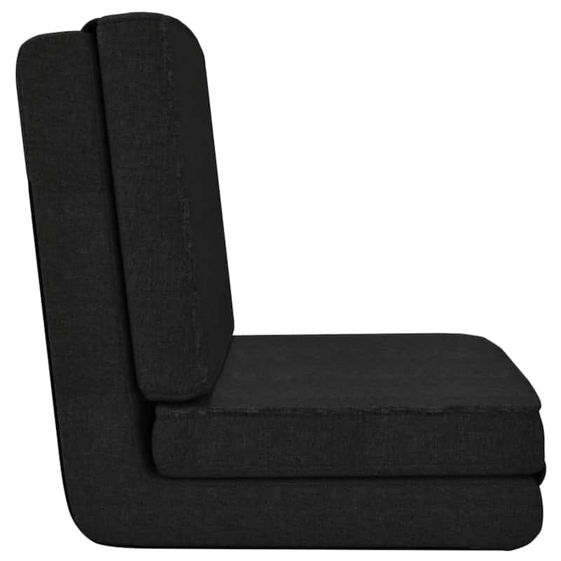 vidaXL Floor Chair Lounge Chaise Lounge Folding Floor Lounger Faux Leather